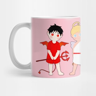 Angel and demon Mug